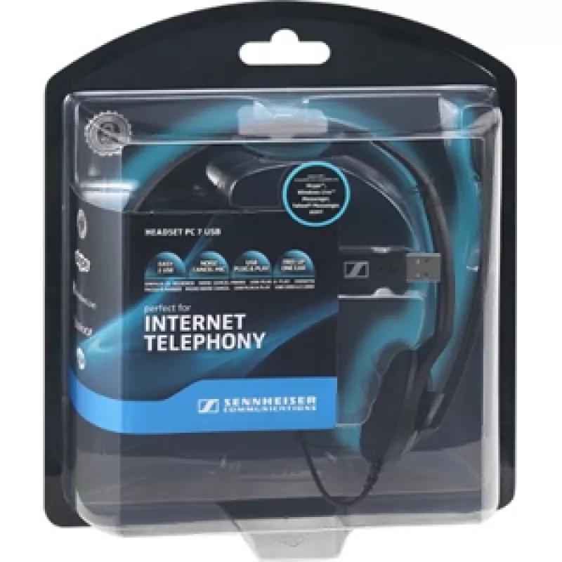 Casti cu fir si microfon EPOS PC 7 USB