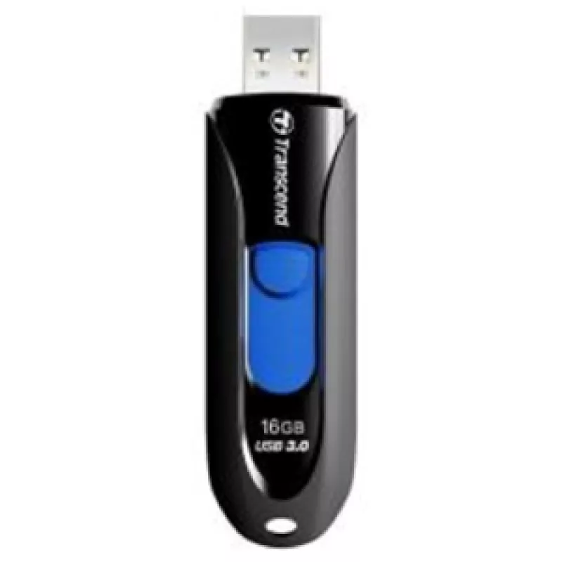 Флешка TRANSCEND JetFlash 790, 16GB, USB3.0 Black, Capless (R/W:90/12MB/s)