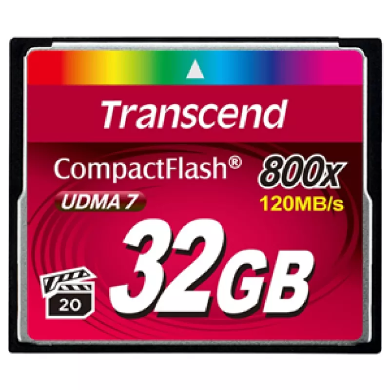 Карта памяти TRANSCEND TS32GCF800, CompactFlash 32GB, 800X